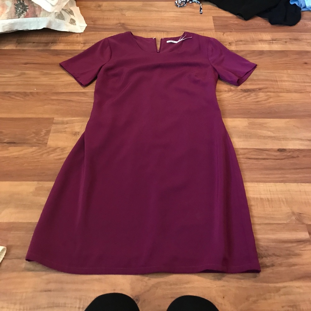 Purple dress