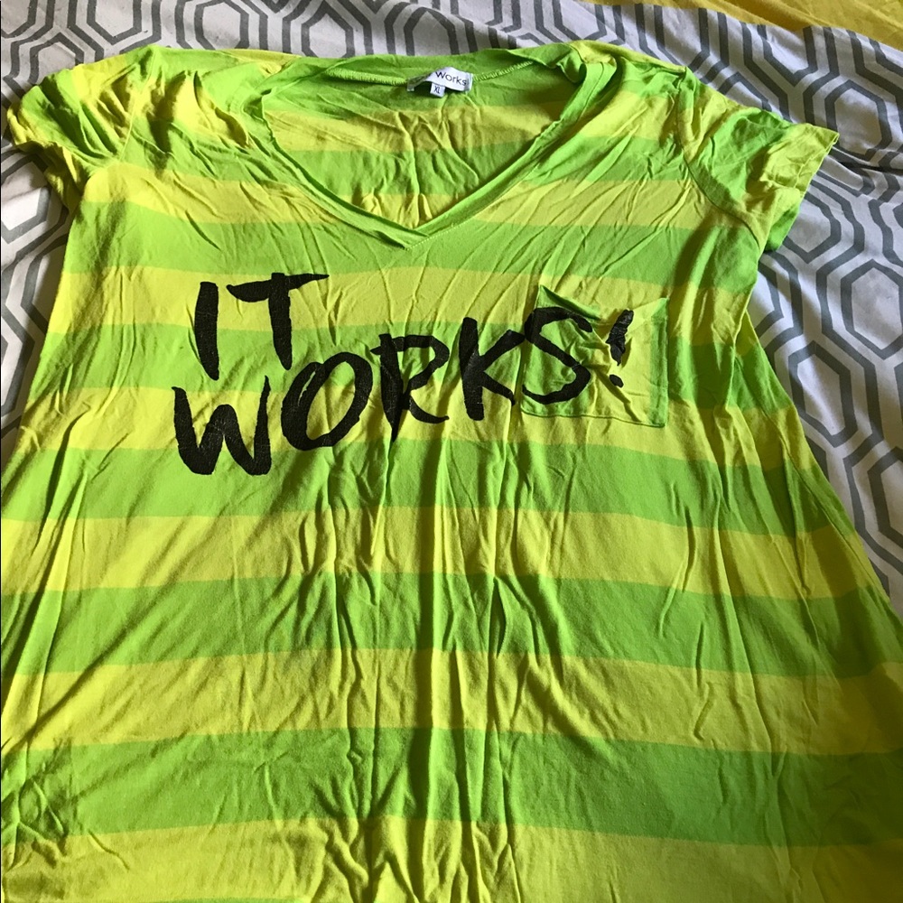ITWORKS longer tunic top