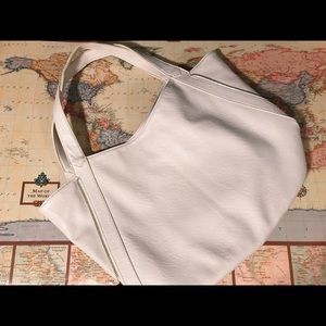 White over the shoulder bag!