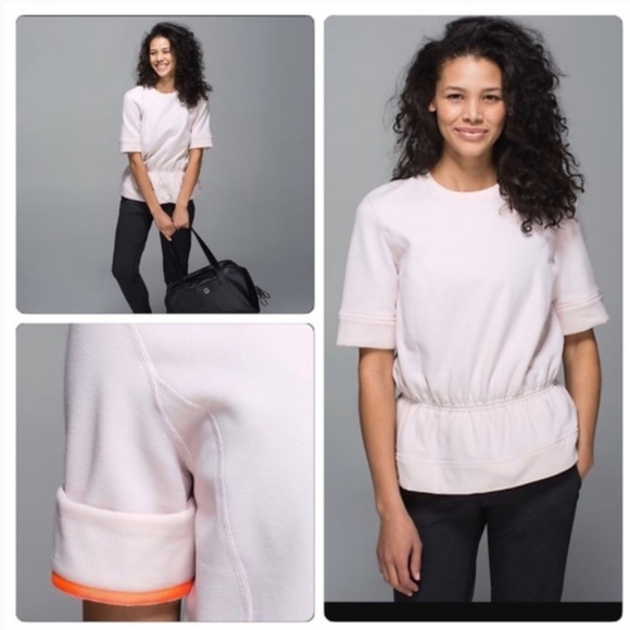 lululemon athletica Tops - NWOT Lululemon Peplum Pullover