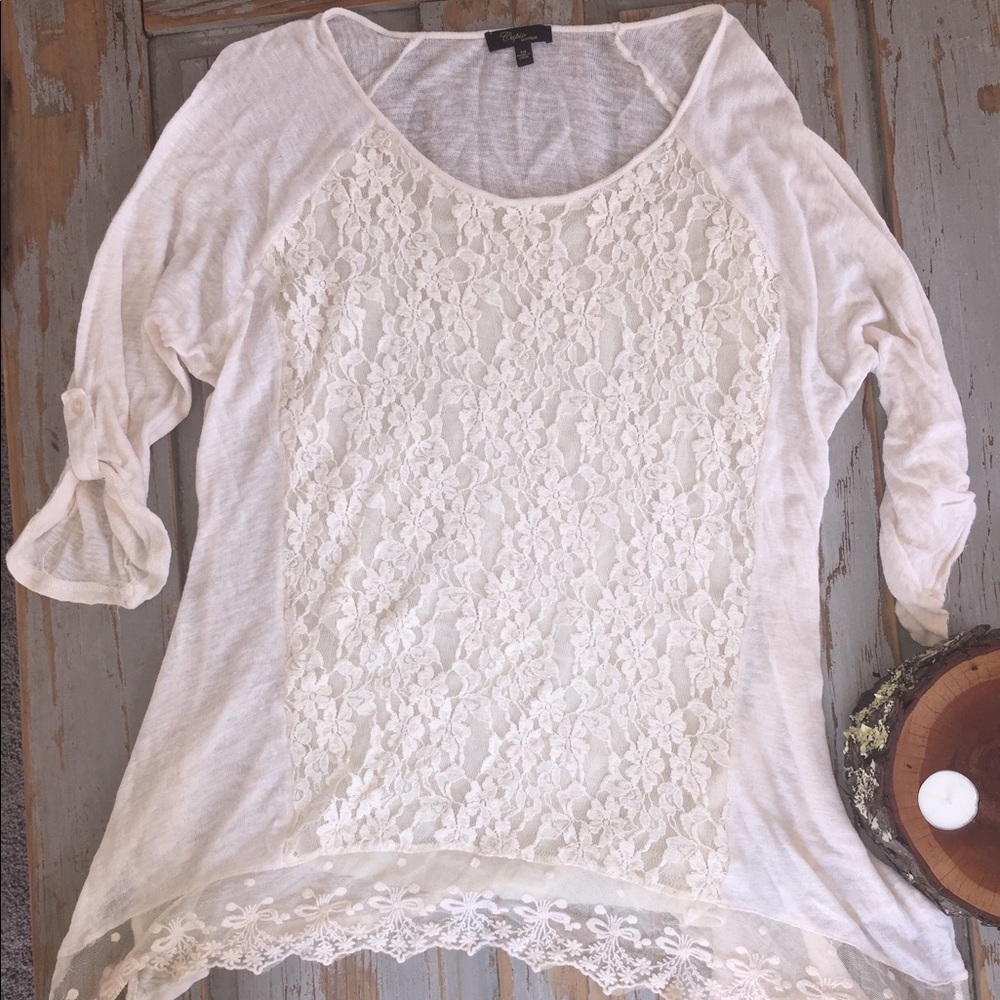 Lace tunic