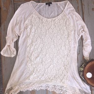 Lace tunic