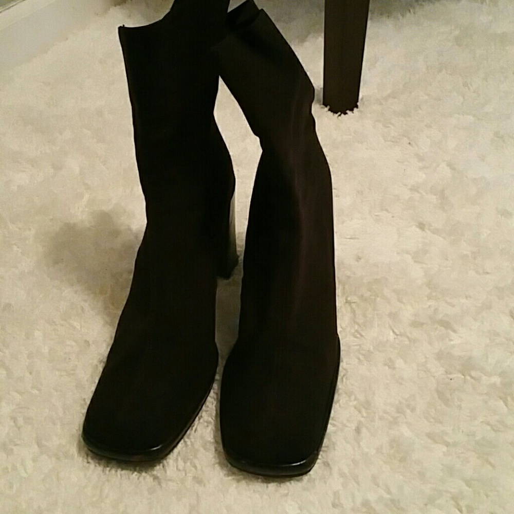 Via Spiga vintage block heel boots