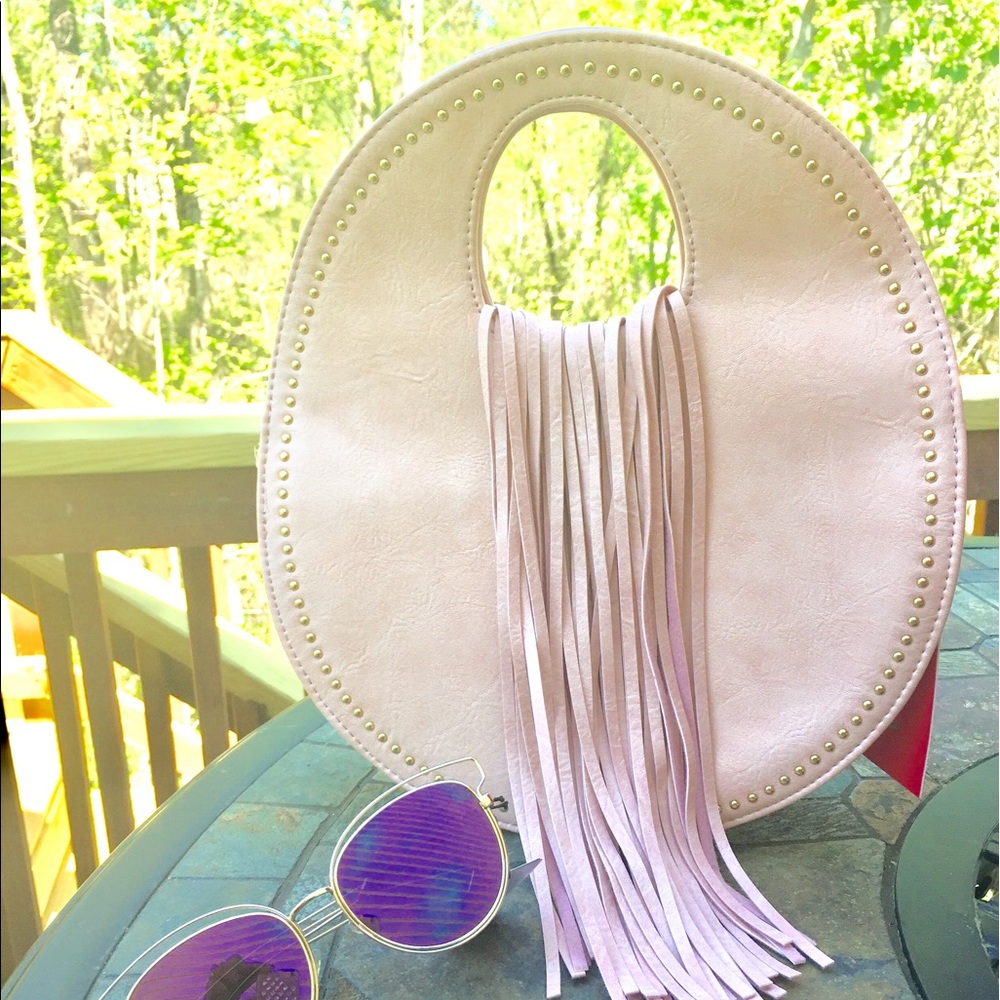 Smaller Size💗 Pink Fringe Handbag! Smaller Size