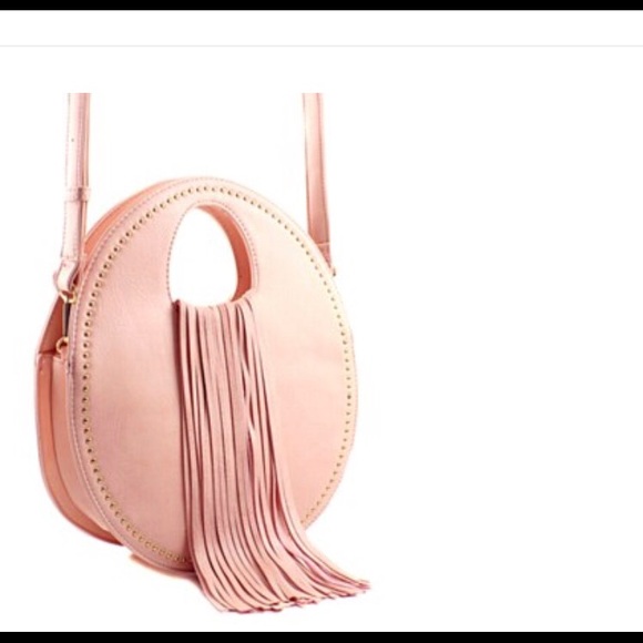 Smaller Size💗 Pink Fringe Handbag! Smaller Size - Picture 3 of 5