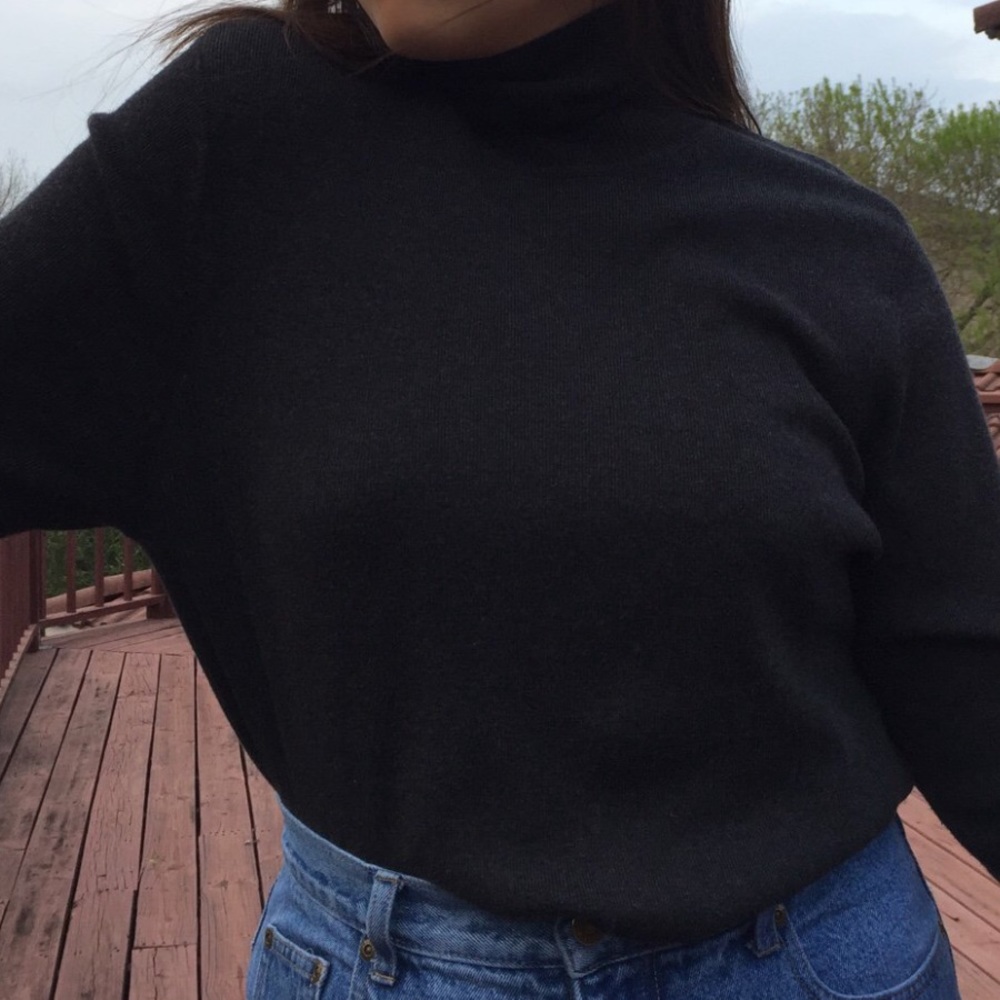 Dark Grey Turtleneck