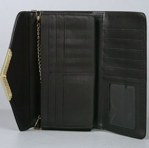 Gray and Gold Wallet Purse - Picture 2 of 2