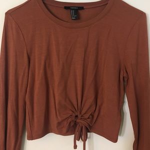 Forever 21 Tops - F21 Long Sleeve Crop Top Forever 21 Tops - F21 Long Sleeve Crop Top