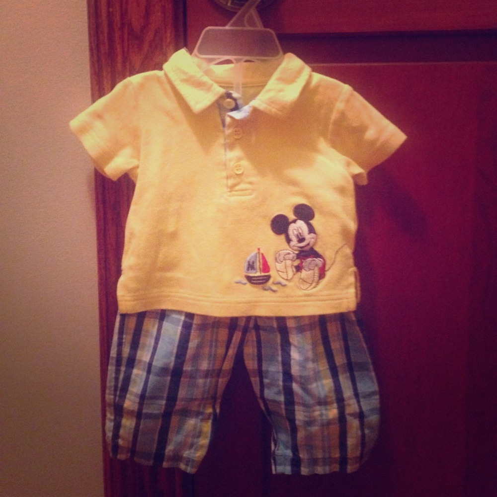 3-6 months Disney 2 piece