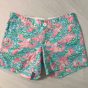 Lilly Pulitzer Callahan Shorts in Lobster Roll