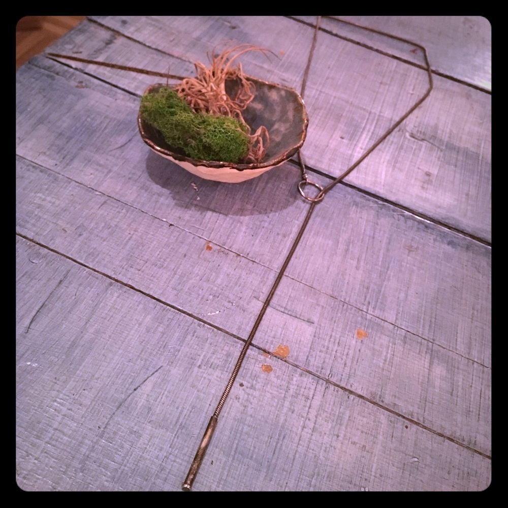 Vintage Choker/toggle 925 Mexican silver necklace