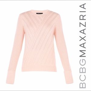 Wool-Alpaca Blend Sweater w/ Rolled Cuffs