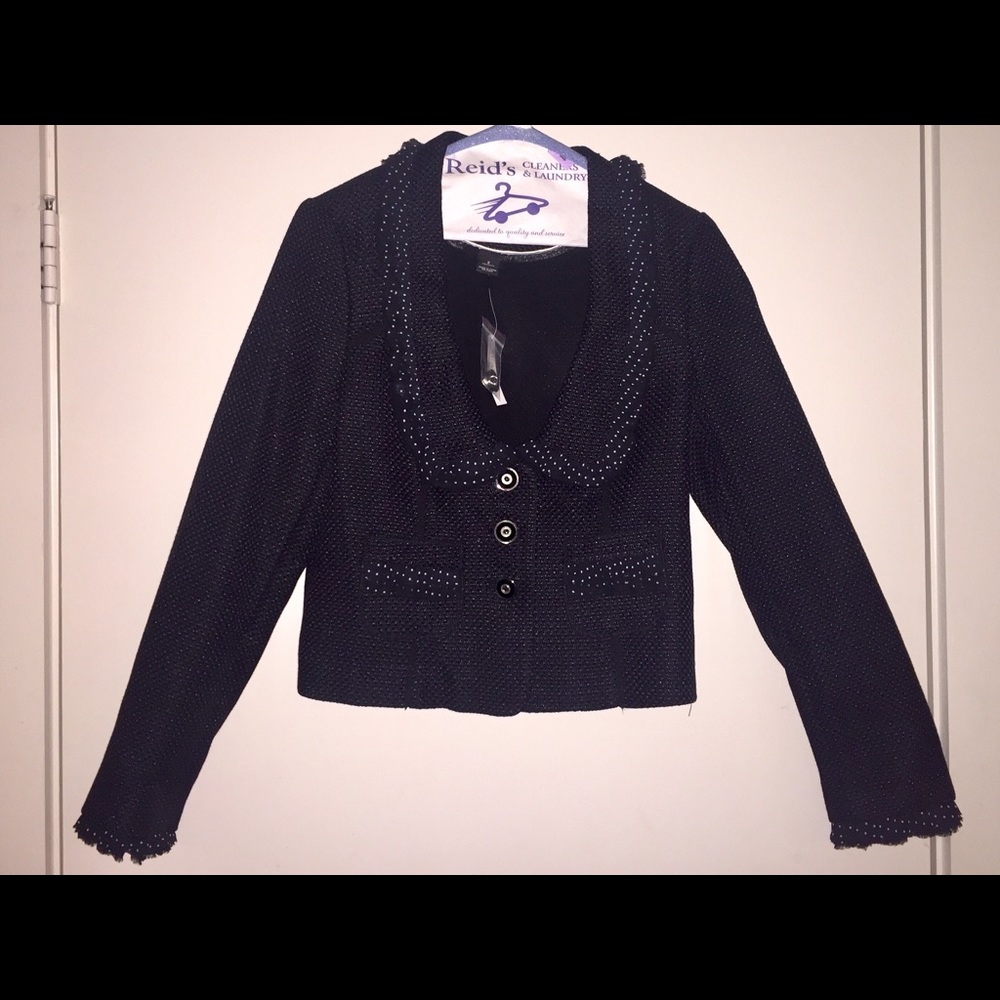 White House/Black Market Super cute black jacket!