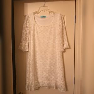 White lace Karlie Dress