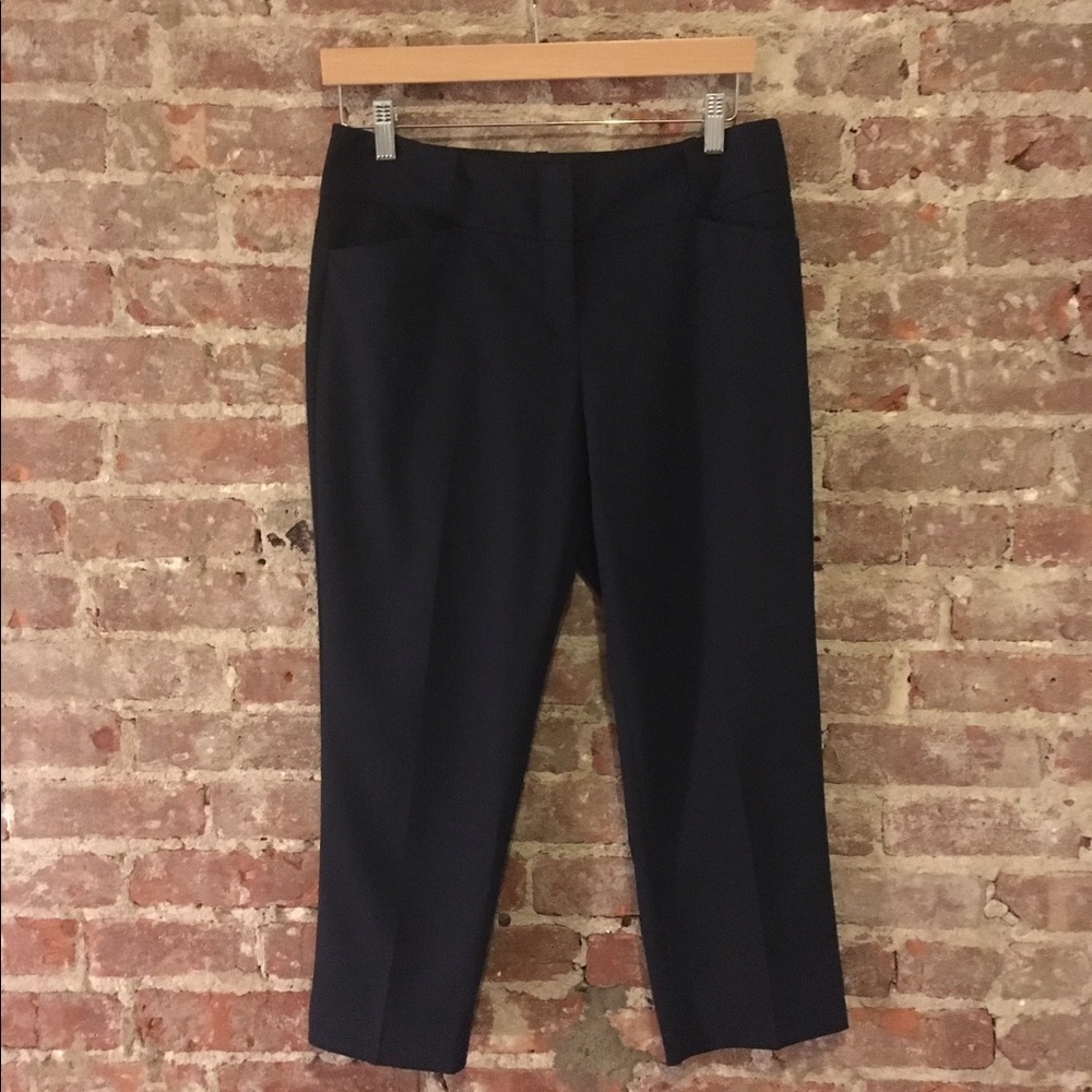 Limited Cropped Navy Cassidy Pants
