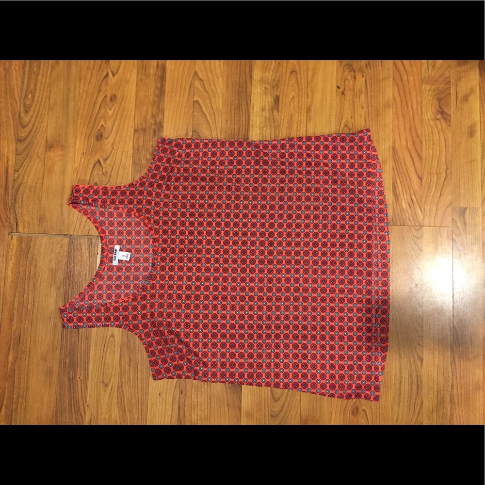 Moroccan patterned old navy tank top