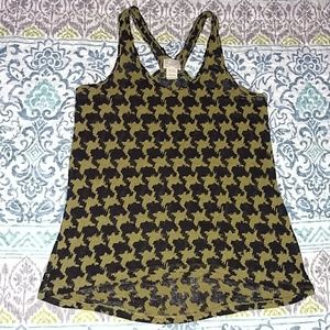 Size medium Eyelash couture racer back tank