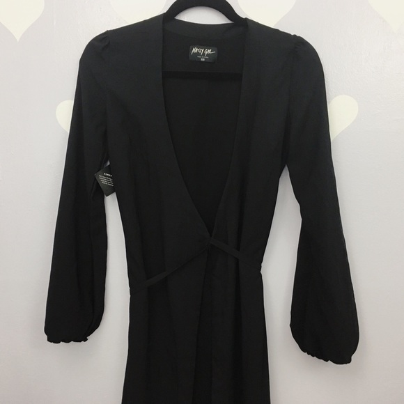 Nasty Gal New Attitude Wrap Dress - Picture 6 of 8