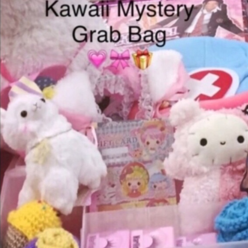 Kawaii Cute Bundle Grab Bag Japan Plush Alpaca New