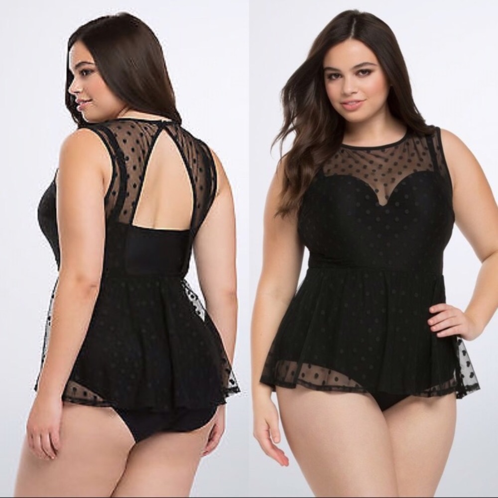 Torrid swim 2 black