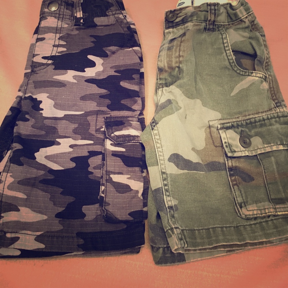 Old Navy & Sonoma size 6 Camo Cargo shorts