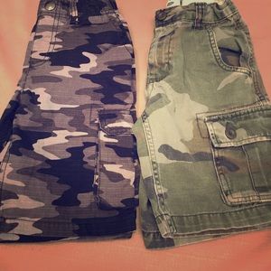 Old Navy & Sonoma size 6 Camo Cargo shorts