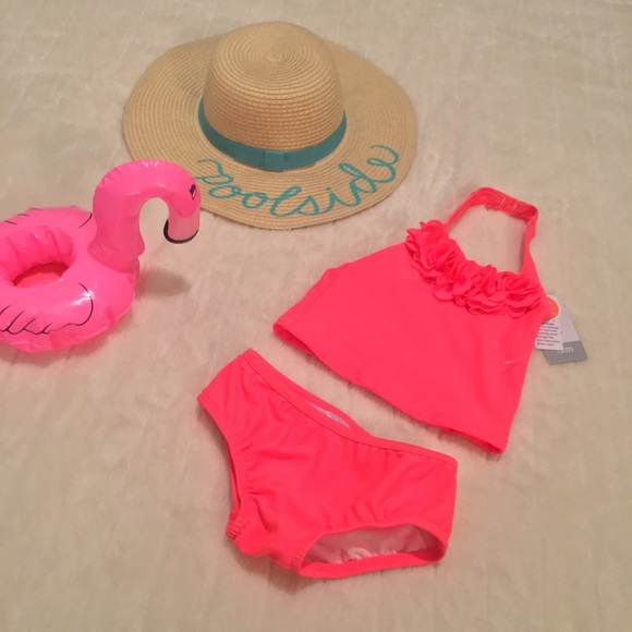 NWT Carter's 2-piece Tankini "Melon" 12m - Picture 8 of 8
