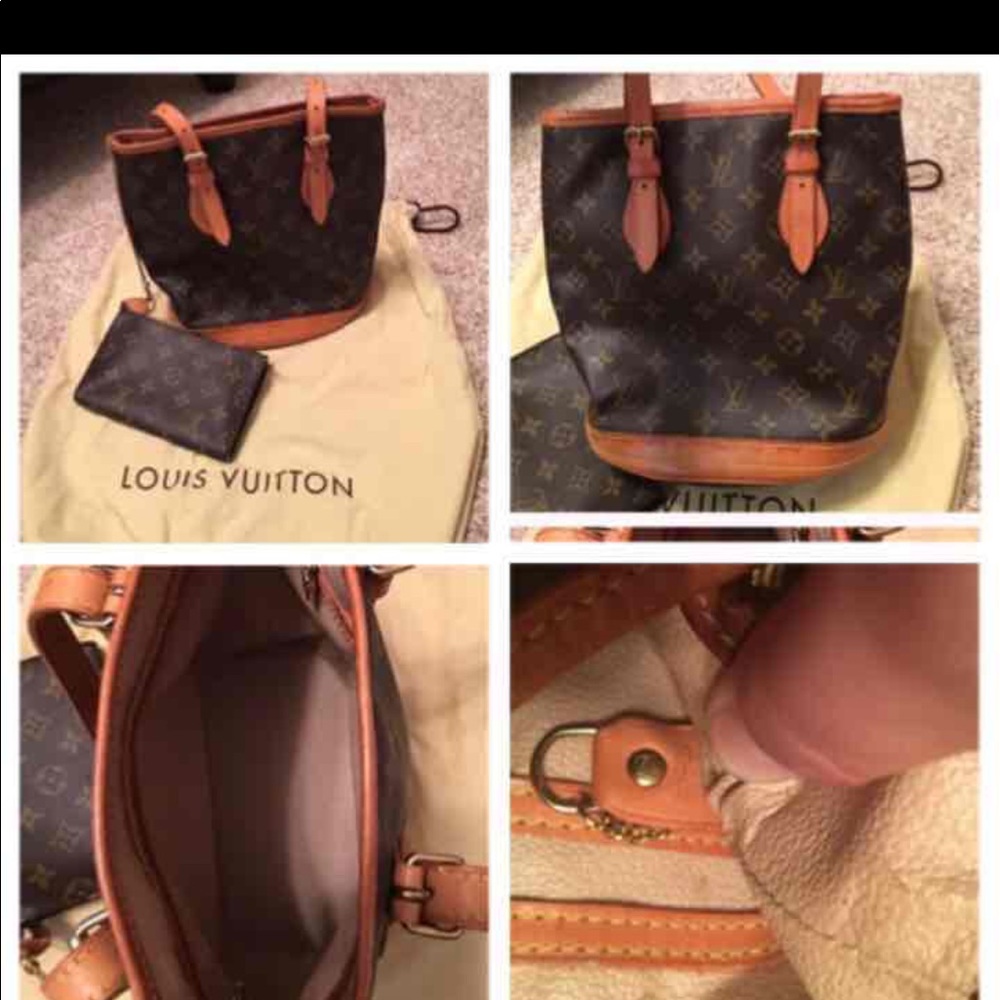 Authentic LV Bucket