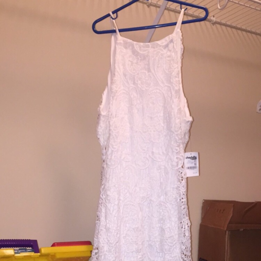 White Formal Dress