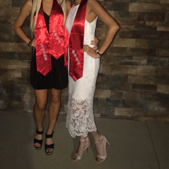 White Formal Dress - Picture 2 of 2