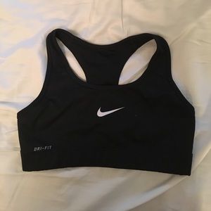 Black Nike bra
