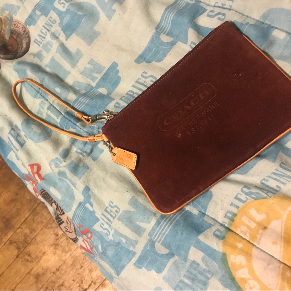 Coach pouch