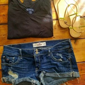 Hollister Cutoff Jean Shorts