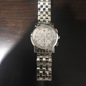 Michele Watch - Steel Sportsail Diamond Bezel