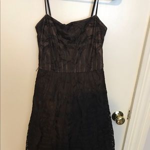 BCBG brown dress