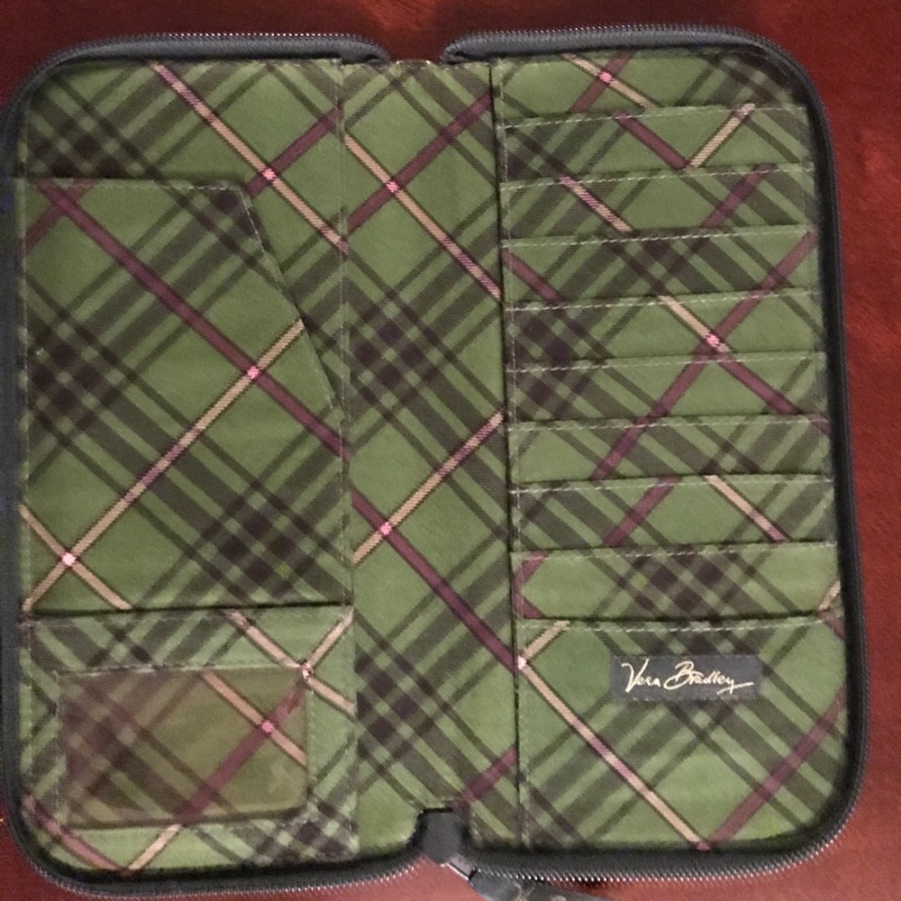 Vera Bradley passport wallet