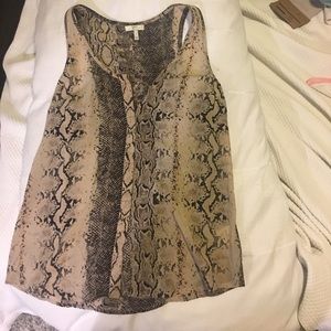 Joie silk snake top