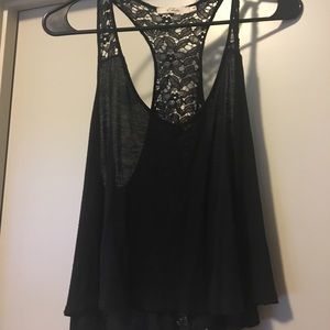 Black Tank Crop Top!