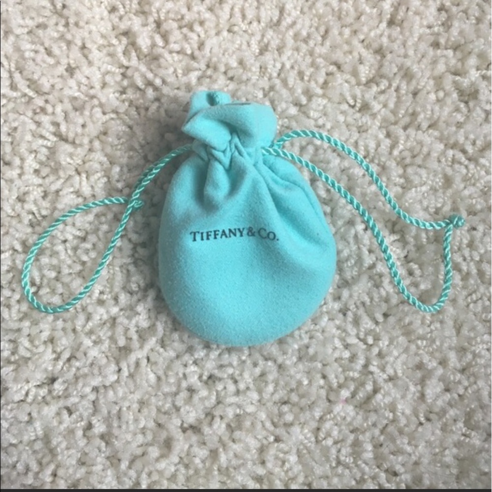 Tiffany & Co. blue heart charm bracelet