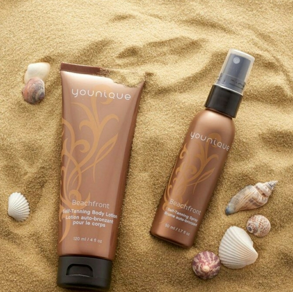 Tanning products spray