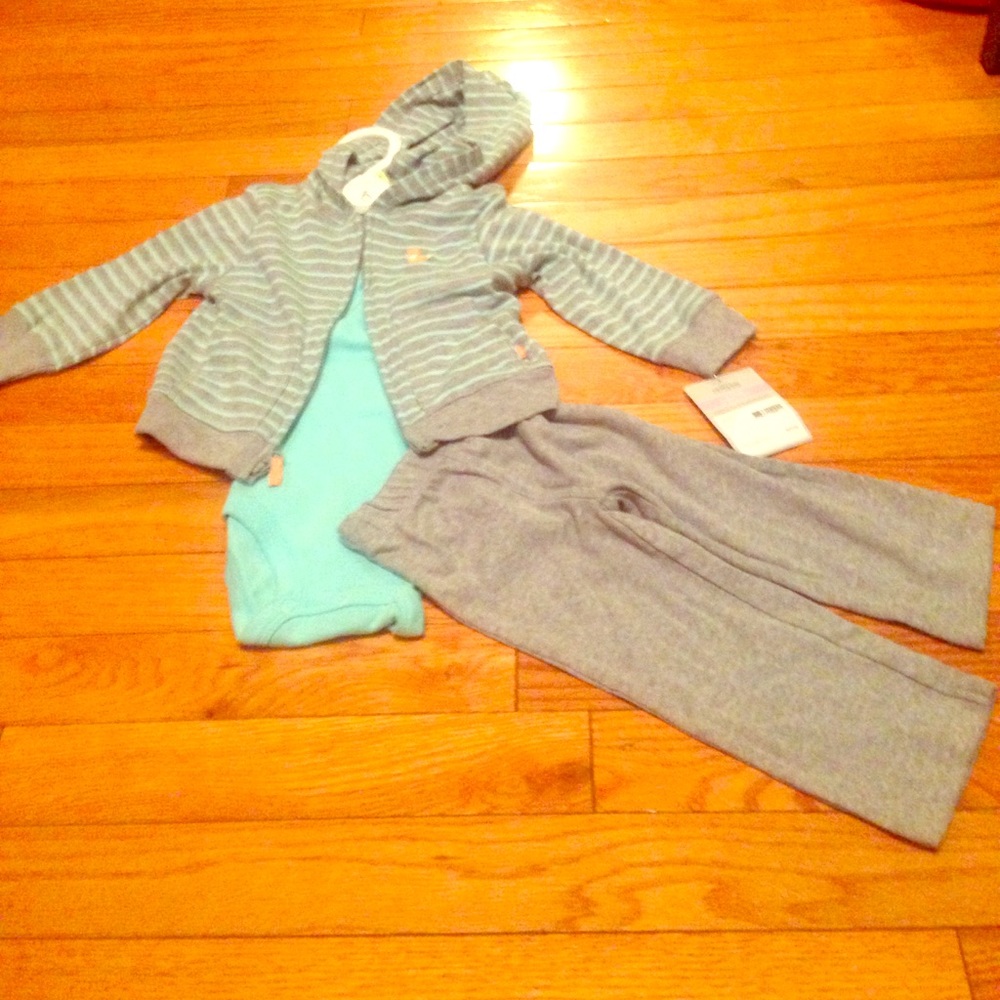 3 piece set by Carter's, size 9 months