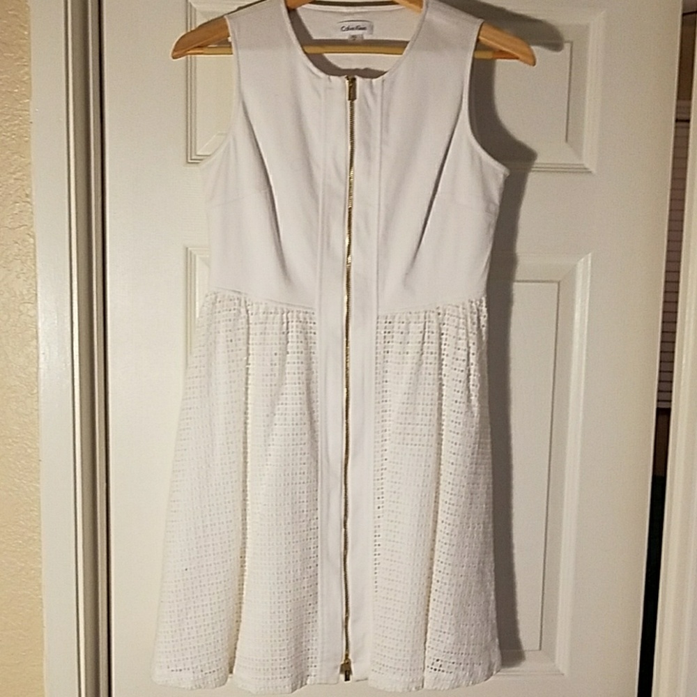 Calvin Klein fit and flare dress 8P