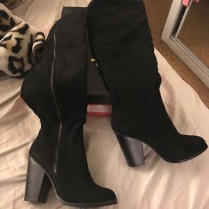 NEW NEVER WORN Charlotte Russe boots