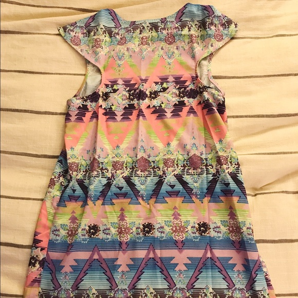 Paradisco patterned dress S/M - Picture 3 of 5