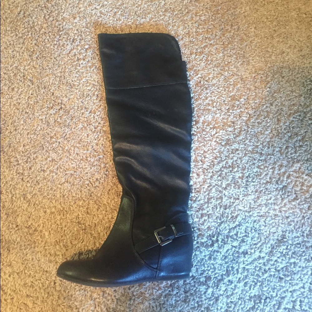 Aldo black boots.