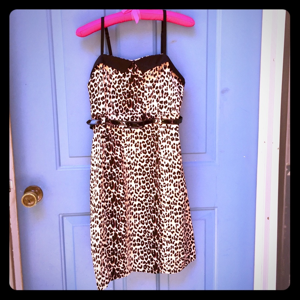 Leopard Cocktail Dress