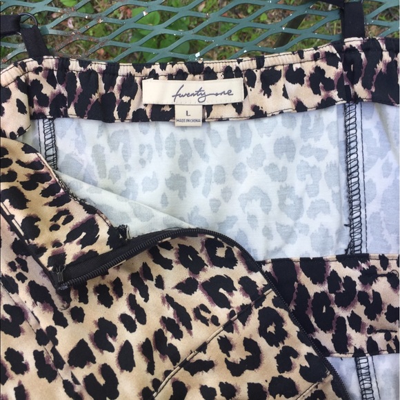 Leopard Cocktail Dress - Picture 4 of 4