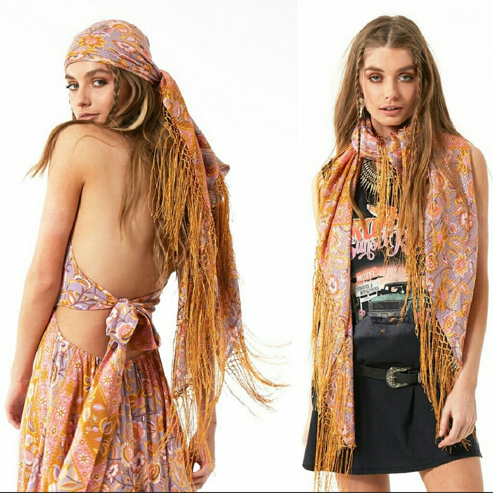 New spell lolita lurex scarf lover designs gypsy &