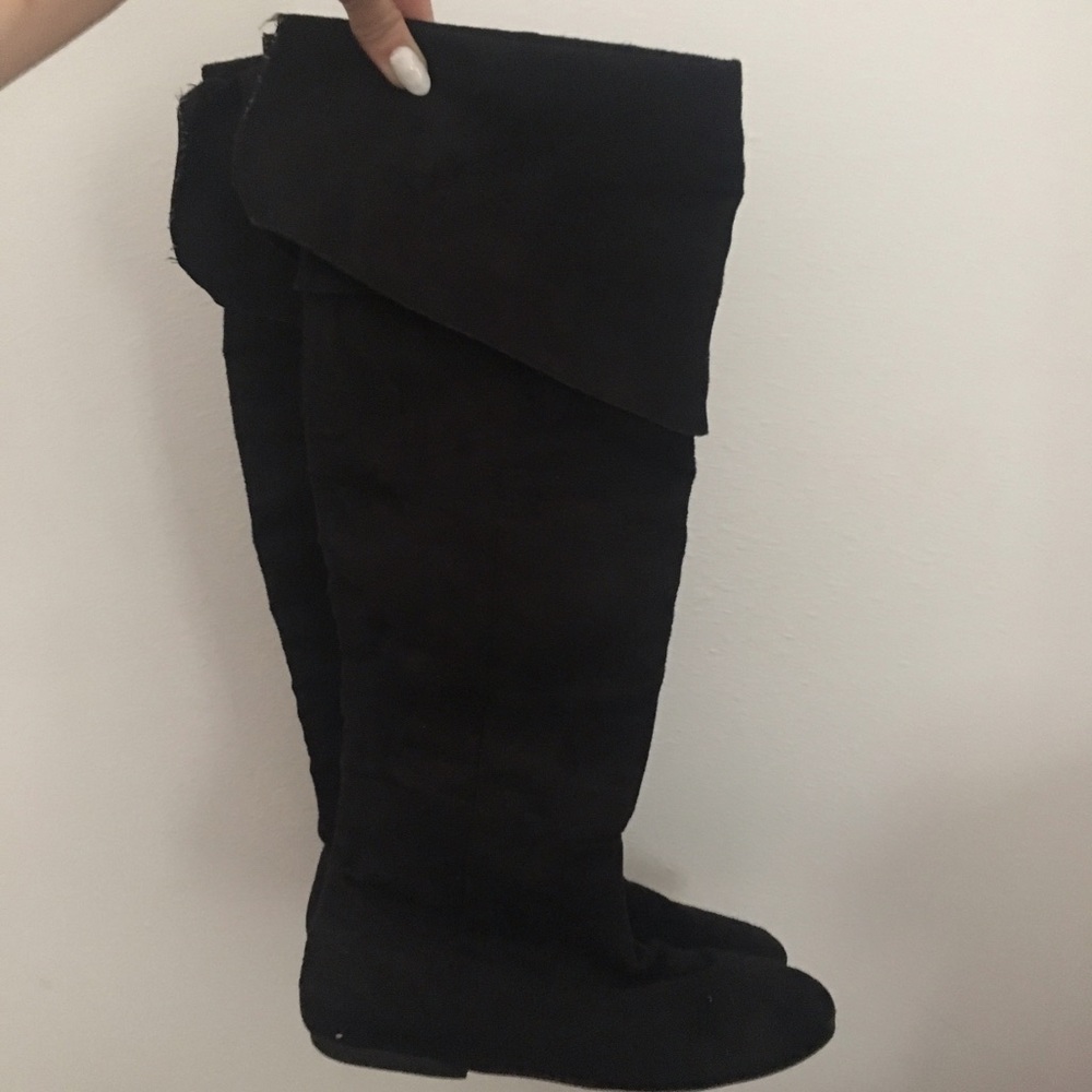 Black Rampage high boots