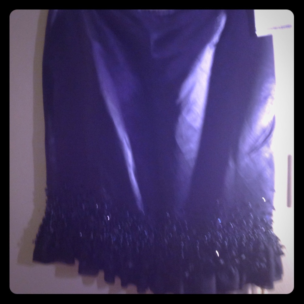 Beaded evening skirt